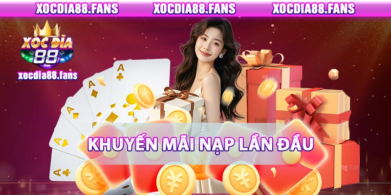 Tặng 100% khi nạp tiền lần đầu cho người chơi mới