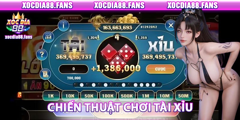 Chiến thuật và mẹo chơi Tài Xỉu Xocdia88 hiệu quả